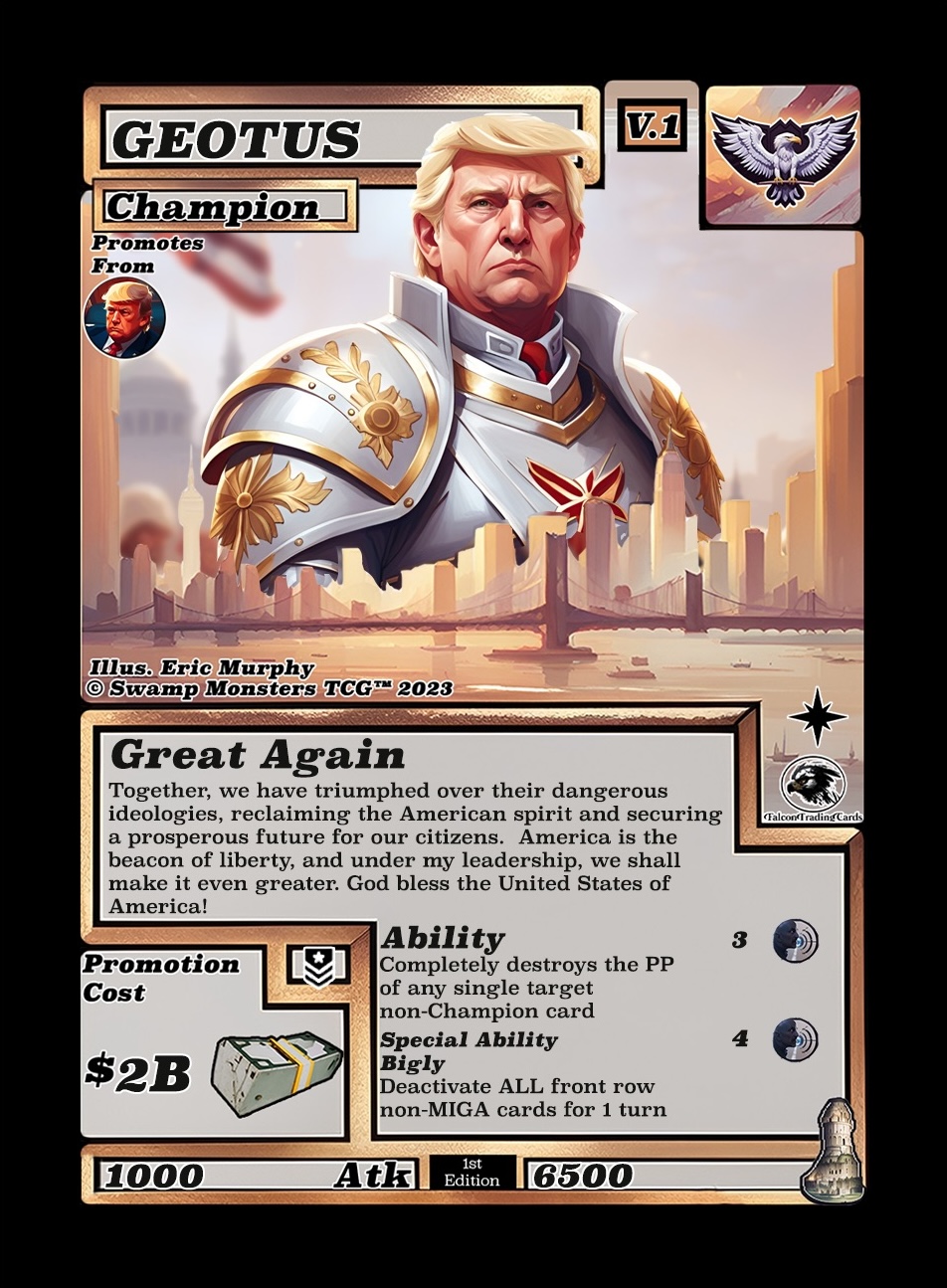 GEOTUS Swamp Monsters card